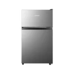 Hisense Refrigerator 87L Double Door Top Freezer, Compact Size, Energy Efficient, Functional Design, Modern Aesthetics, Silver H120TTS