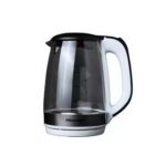 Hisense Kettle 1.7 Litres Limescale Filter, Auto Shut-Off, Glass Body