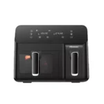 Hisense Dual Air Fryer 8.6L with LED Touch Control Panel - H09AFBK2S5 - Image 2