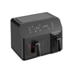 Hisense Dual Air Fryer 8.6L with LED Touch Control Panel - H09AFBK2S5 - Image 3