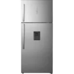 Hisense Refrigerator 548L Top Freezer Defrost Cooling, Recessed Handle, Adjustable Level Feet, Inox Water Dispenser H730TS-WD