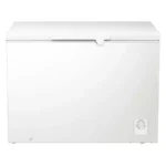 Hisense Chest Freezer 297L Multimode Function, Energy Saving, Spring-load Hinges, Defrost Drain, Handle, Aluminum, Super Freezer, Lock, White H395CF
